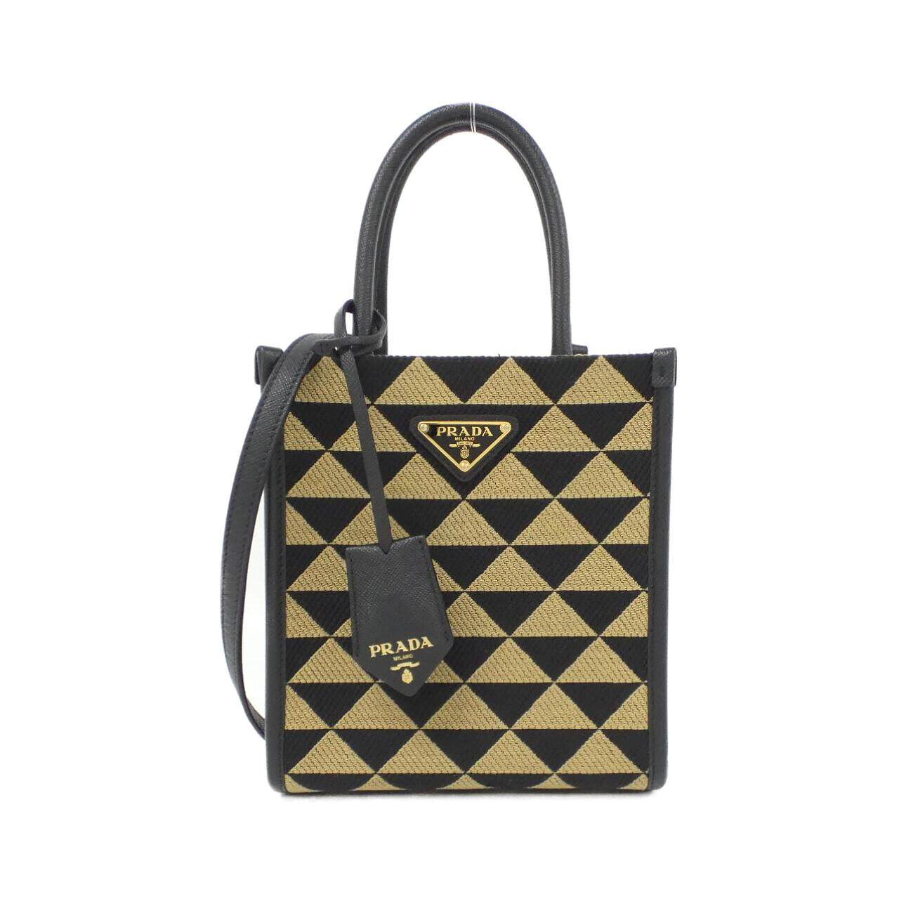 プラダ TRIANGOLO JACQUARD ショルダーバッグ