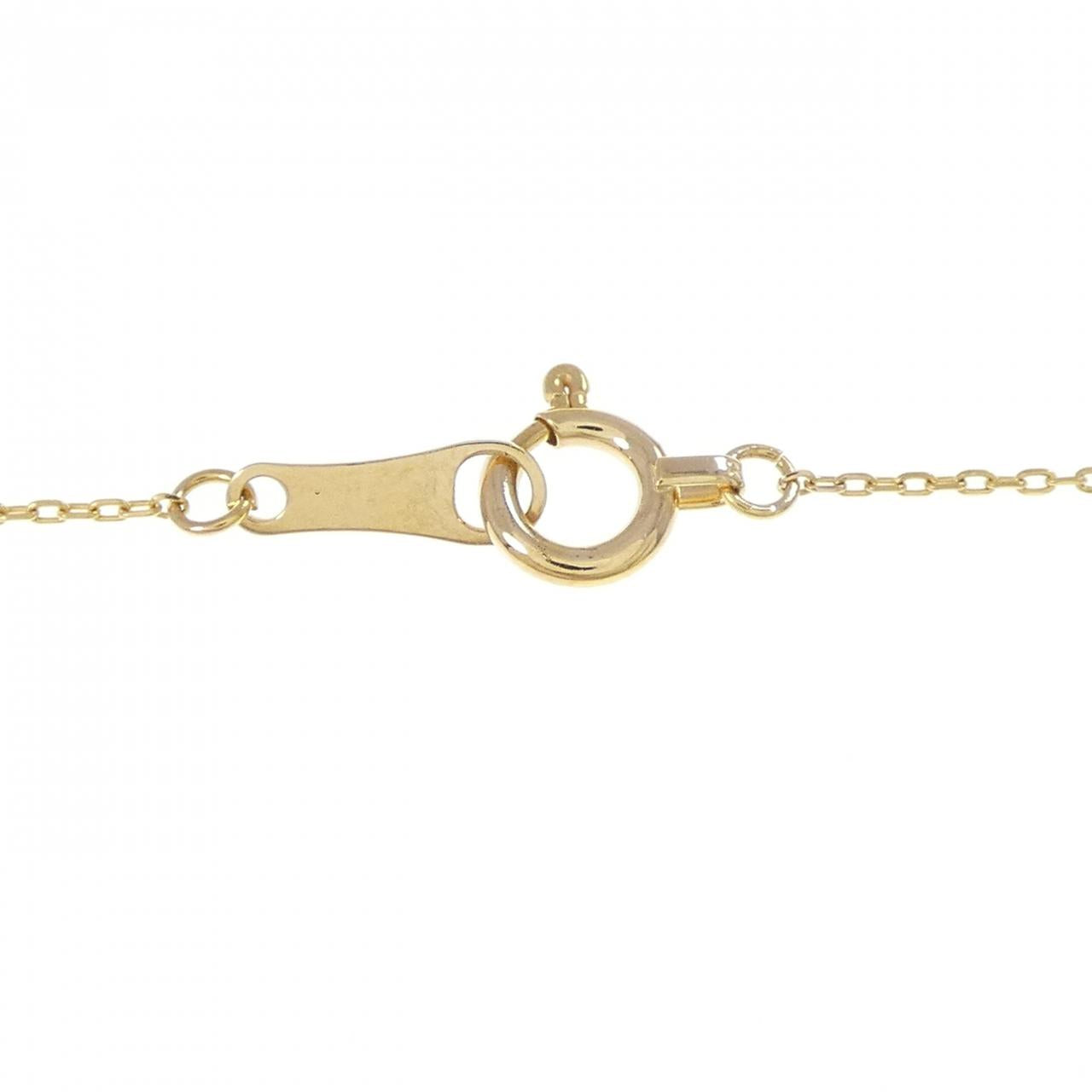 K18イエローゴールド ダイヤモンド ネックレス