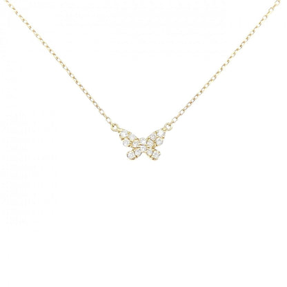 アーカー Butterfly Au750 ダイヤモンドネックレス