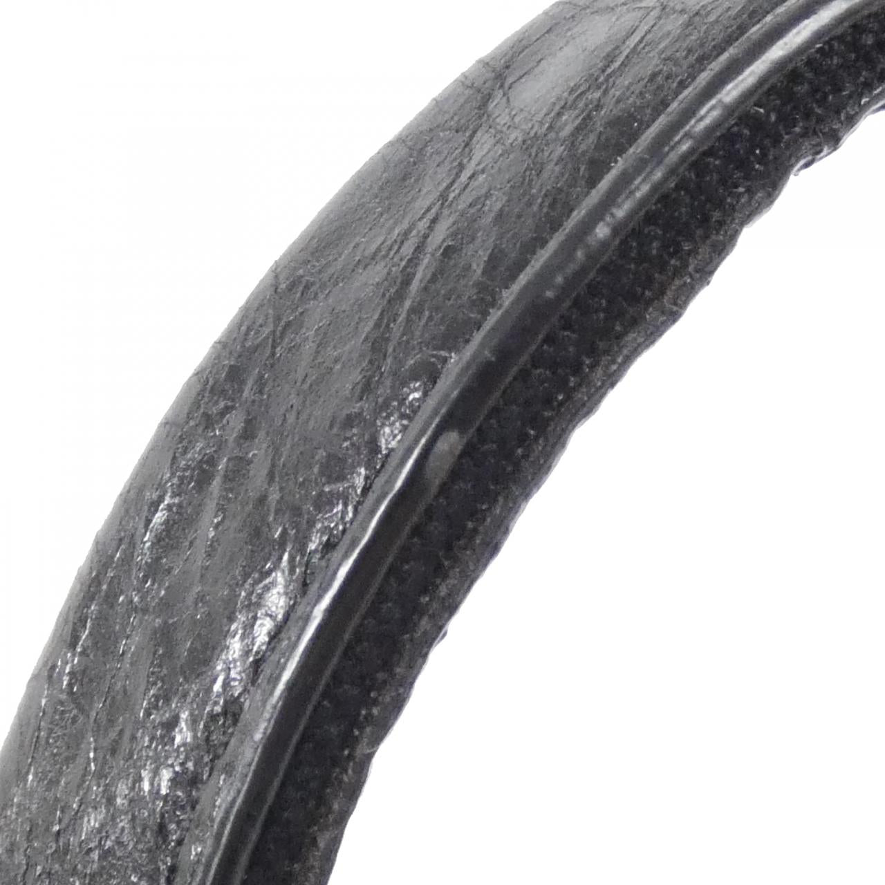 バレンシアガ ネイビー カバ レザー バッグ