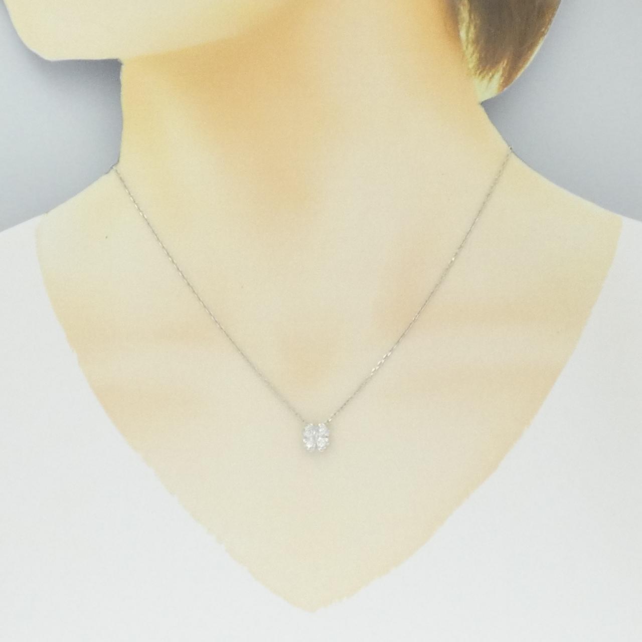 ミキモト Au750 ダイヤモンド ネックレス