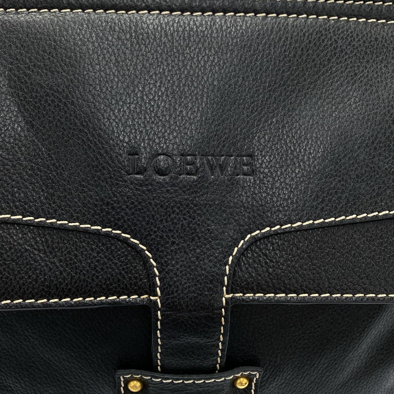 ロエベ レザーショルダーバッグ