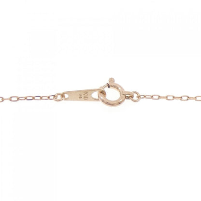 K10ピンクゴールドダイヤモンドネックレス