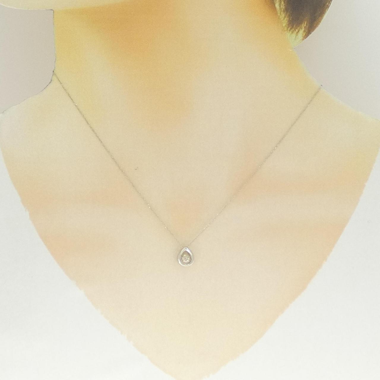 Pt900 ダイヤモンドネックレス
