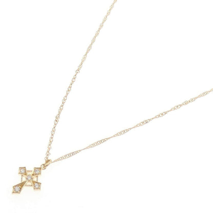 ヨンドシー Au750 ダイヤモンドネックレス