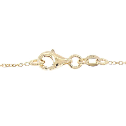 750イエローゴールドカラーストーンネックレス