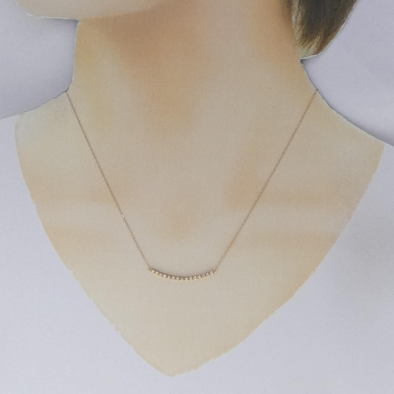 Au750ダイヤモンドネックレス