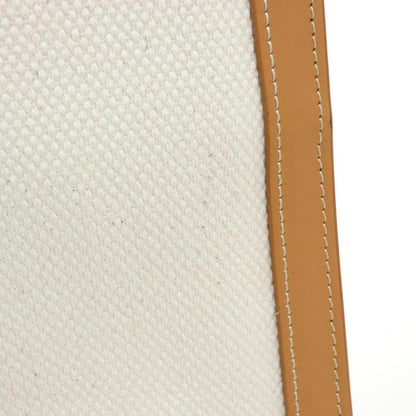 セリーヌ Small Vertical Celine Cabas コットンキャンバス カーフ トートバッグ