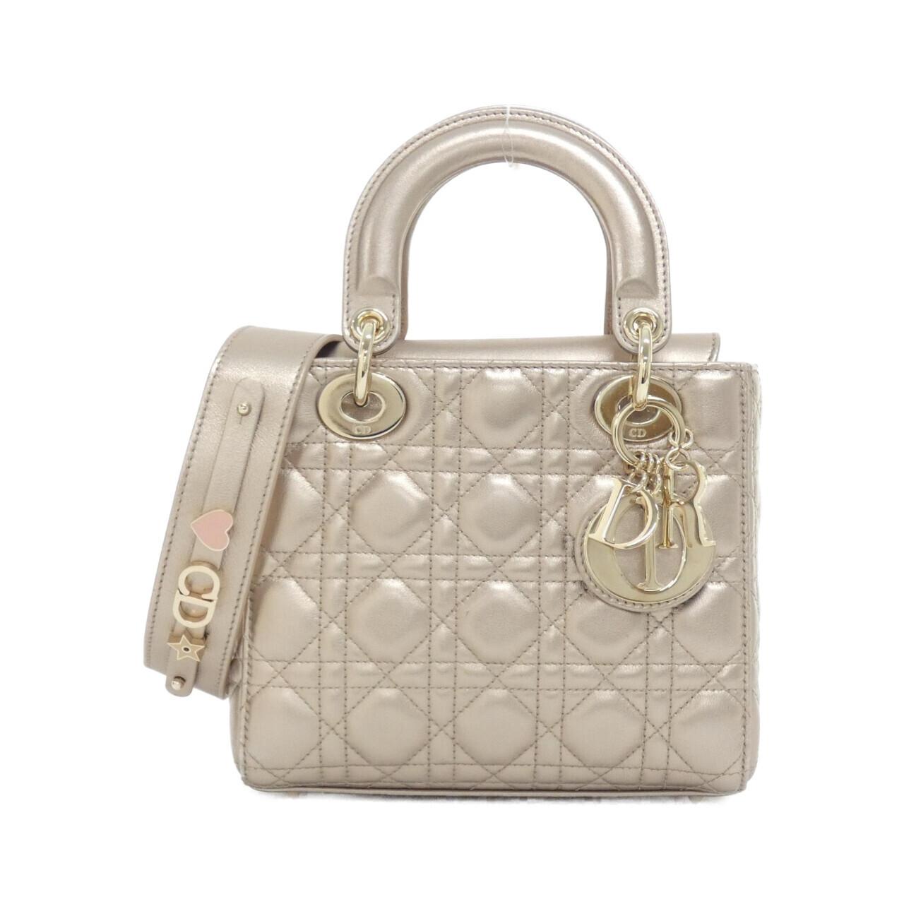 クリスチャンディオール MY ABCDIOR レディディオール スモール カーフ ハンドバッグ