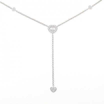 ショパール 750 ホワイト ゴールド ダイヤモンド ネックレス