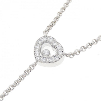 ショパール 750 ホワイト ゴールド ダイヤモンド ネックレス