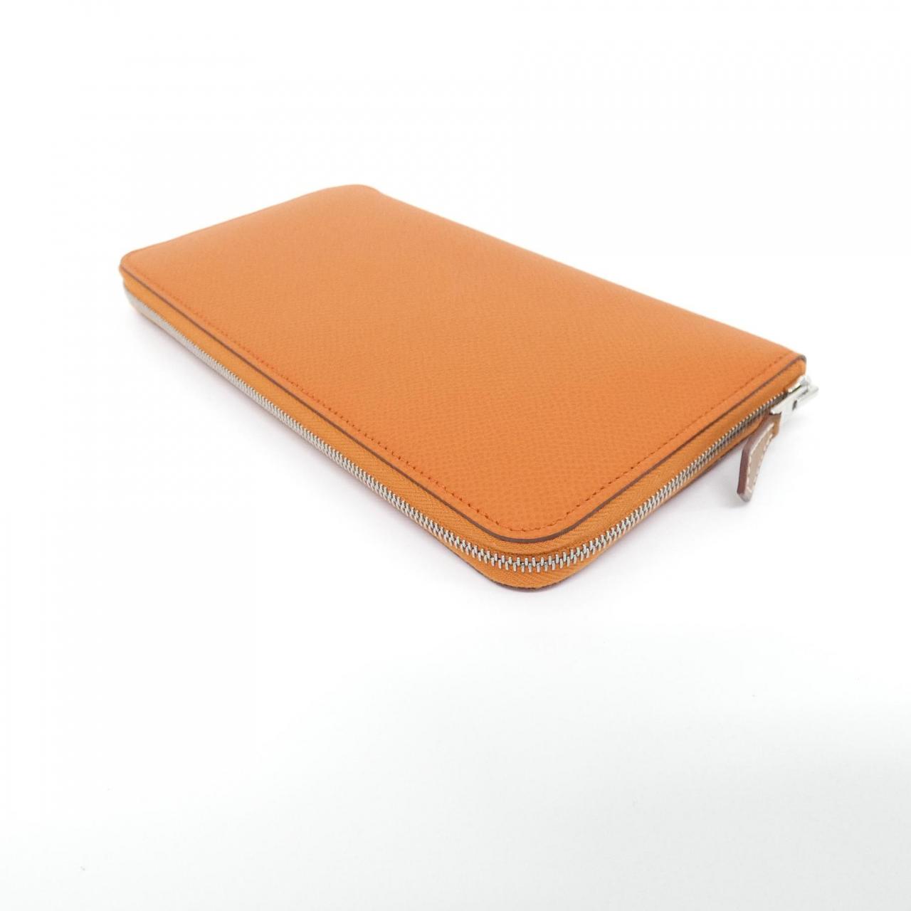 エルメス ファンタジー ボタニーク エプソム シルク 長財布