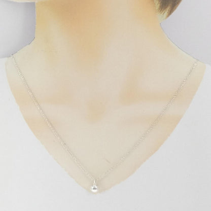 ティファニー 925シルバー ボールネックレス