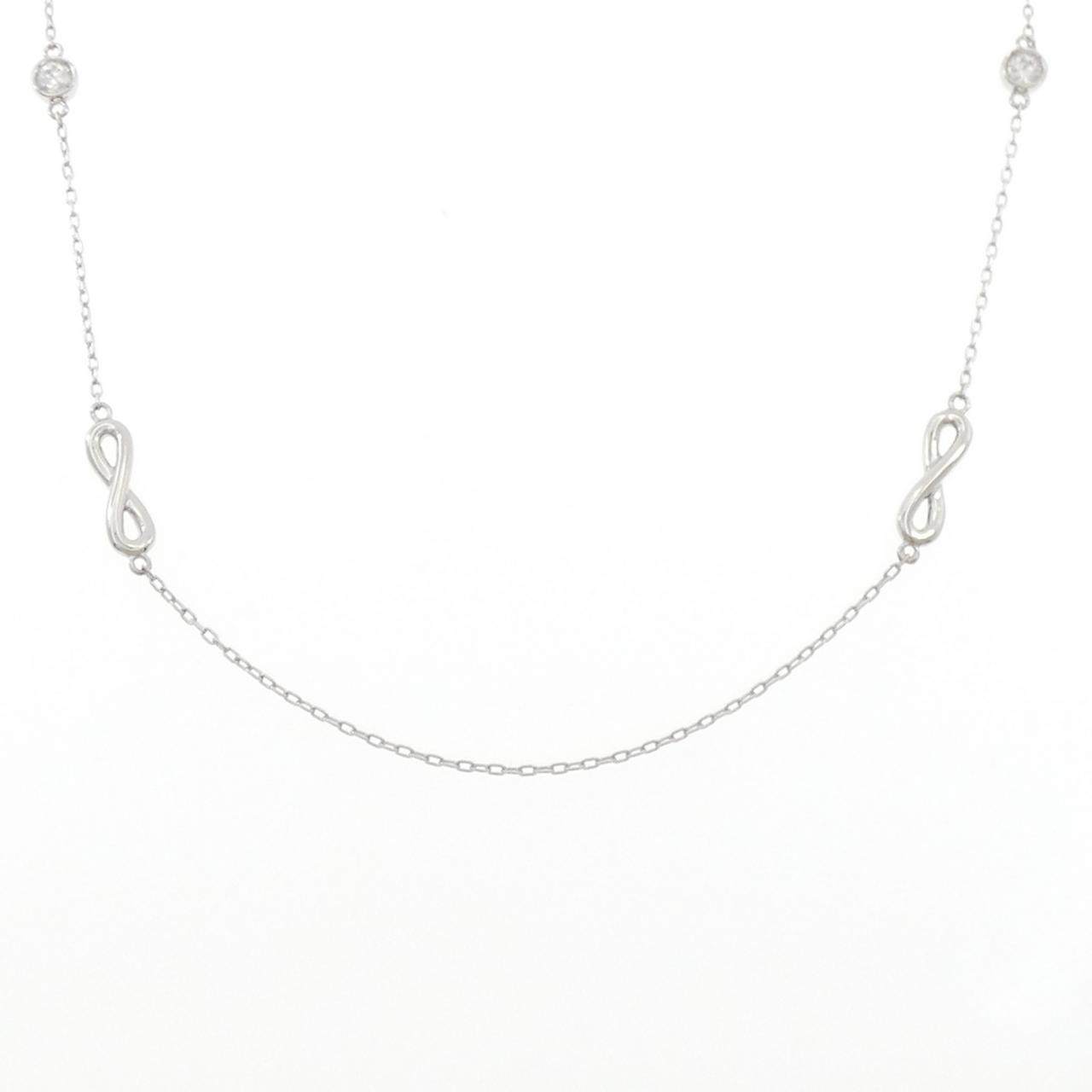 Pt950ダイヤモンドネックレス