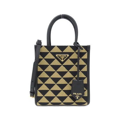 プラダ TRIANGOLO JACQUARD ショルダーバッグ