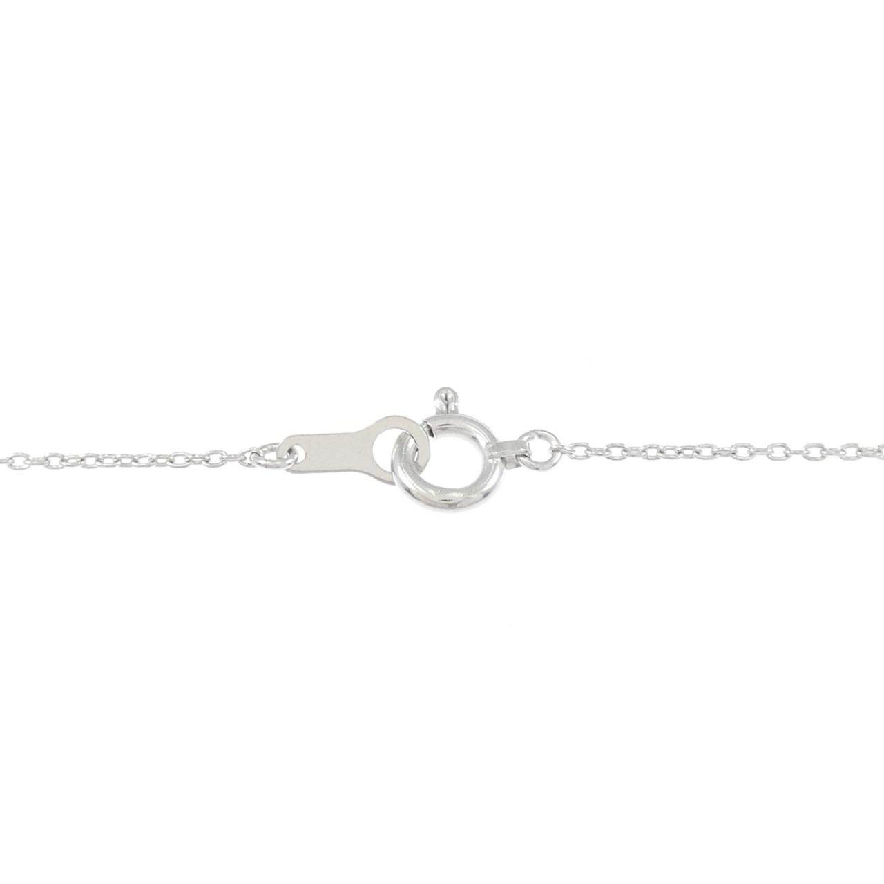 K18WG ダイヤモンド ネックレス