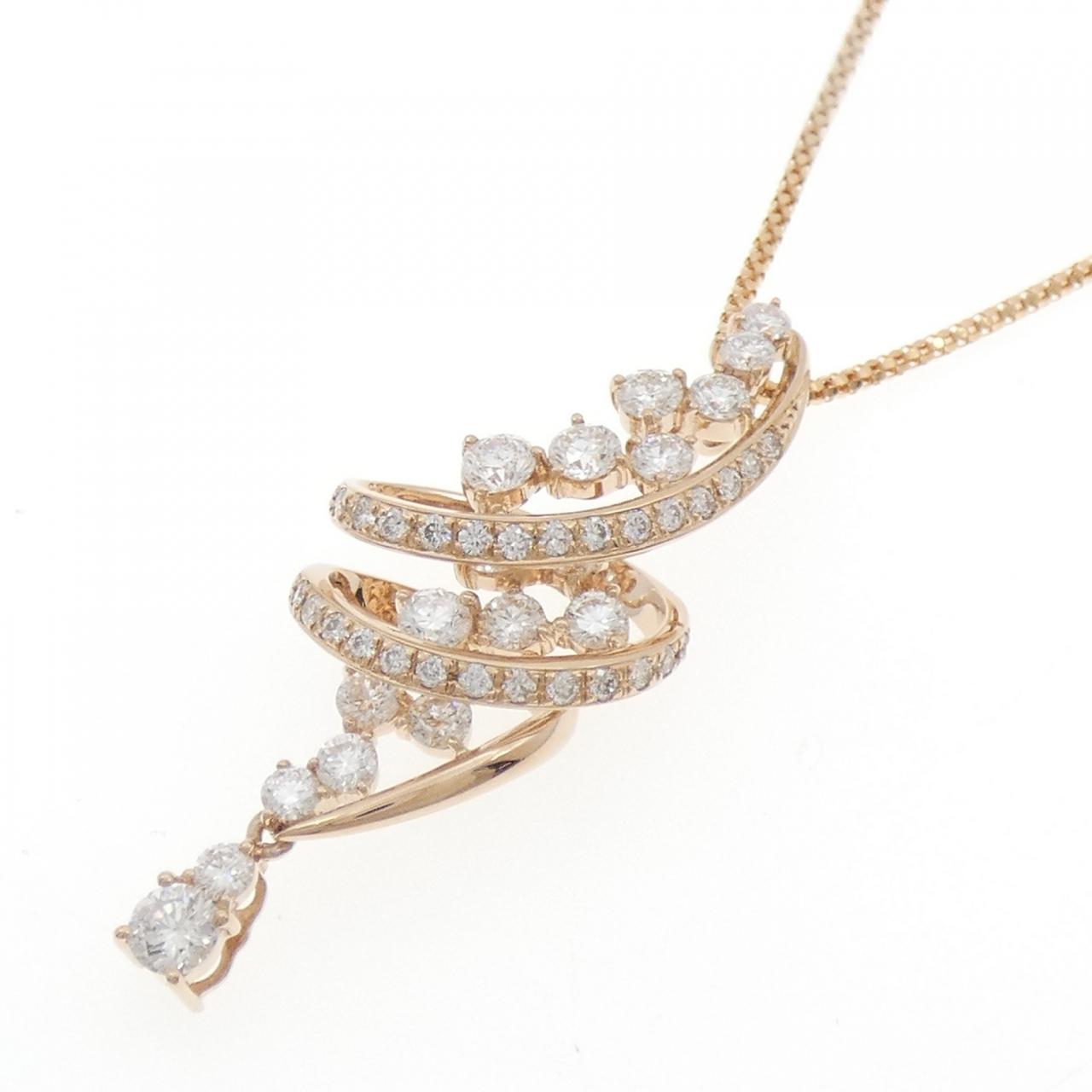 Au750ダイヤモンドネックレス