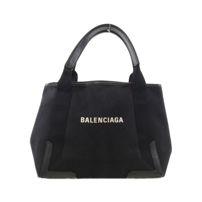 バレンシアガ ネイビーカバス トートバッグ