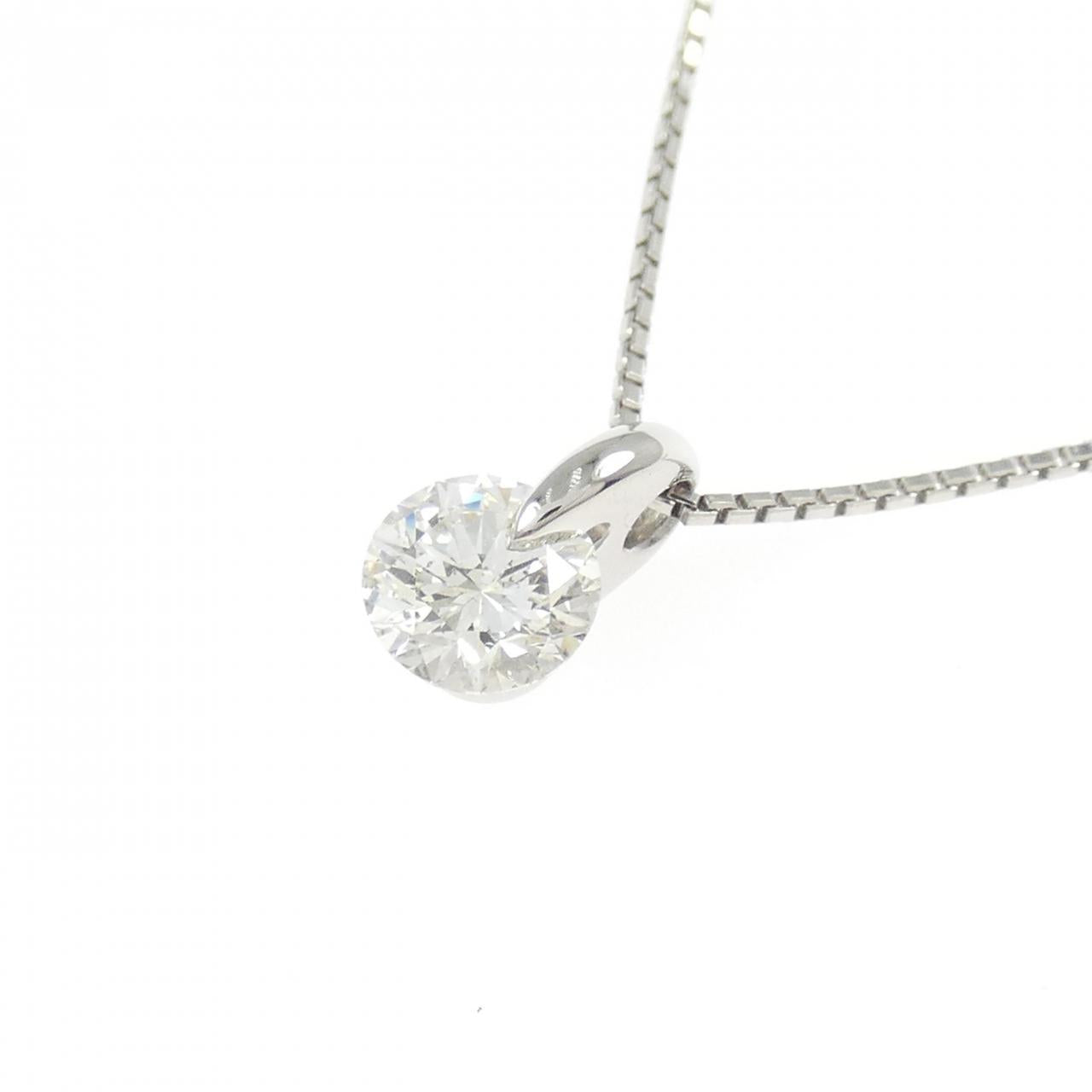 PT900プラチナ ダイヤモンドネックレス 0.50CT
