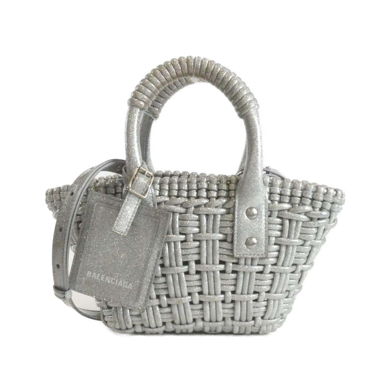 バレンシアガ ビストロ エナメル バッグ