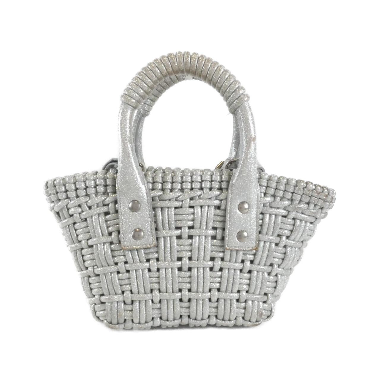 バレンシアガ ビストロ エナメル バッグ