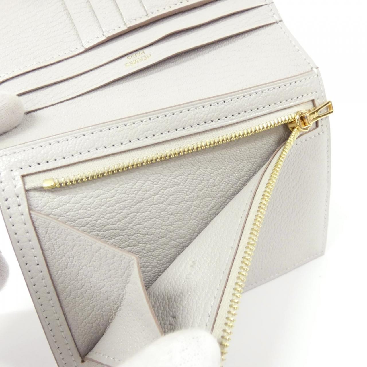 エルメス ベアンコンパクト シェーブル 二つ折り財布