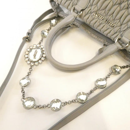 ミュウミュウ 5BA958 NAPPA CRYSTALバッグ