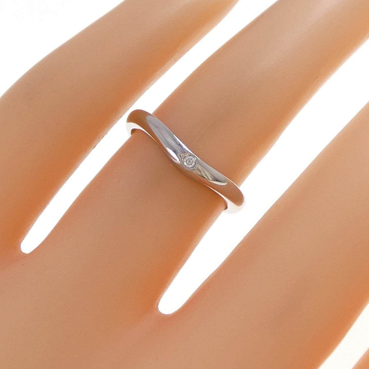 ブルガリ フェディ プラチナ ダイヤモンド リング 7.5号