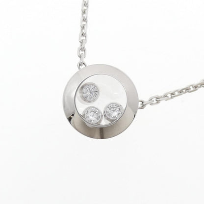 ショパール 750 ホワイト ゴールド ダイヤモンド ネックレス