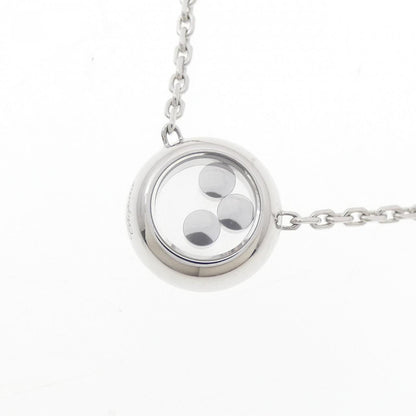 ショパール 750 ホワイト ゴールド ダイヤモンド ネックレス