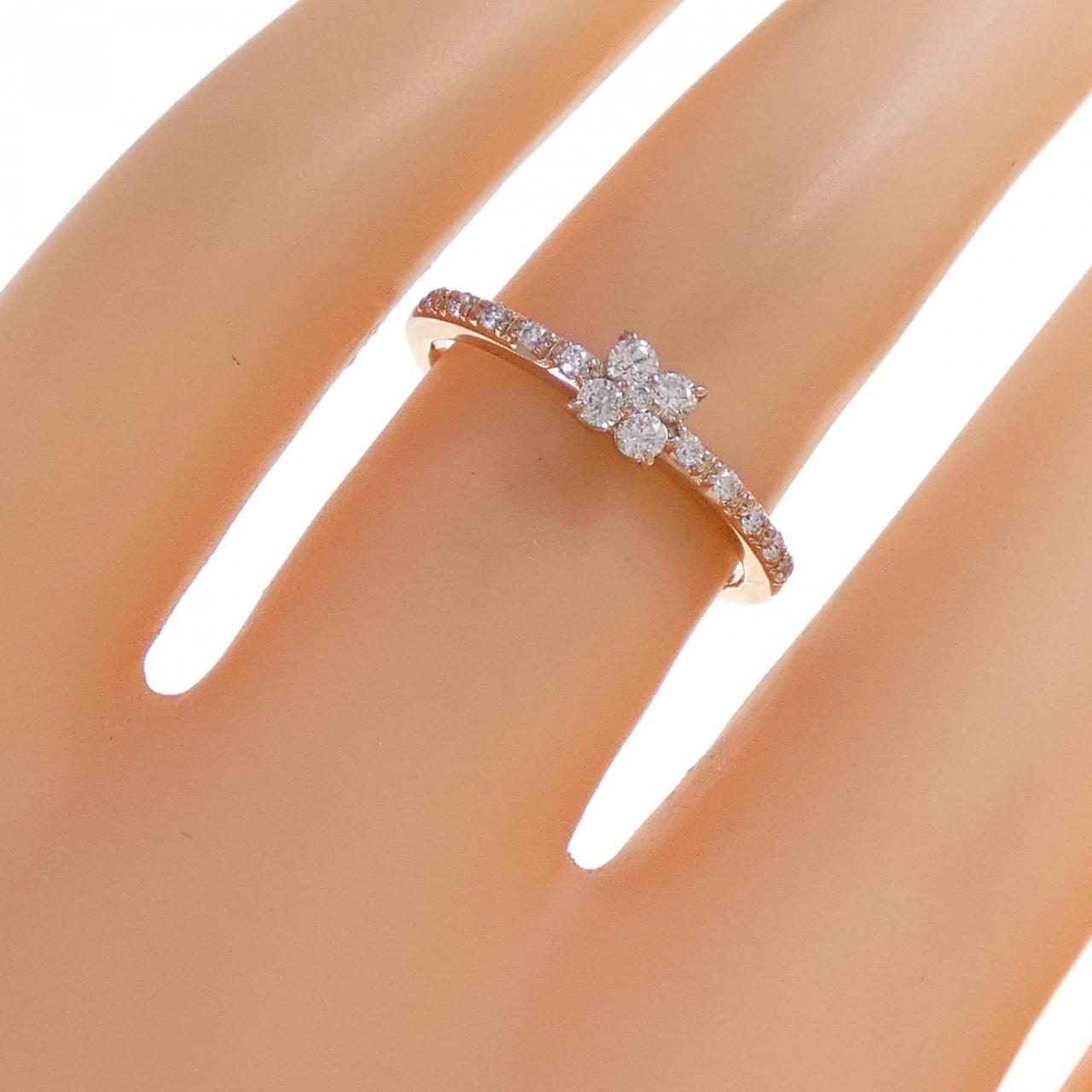 ヴァンドーム Au750 ダイヤモンド リング