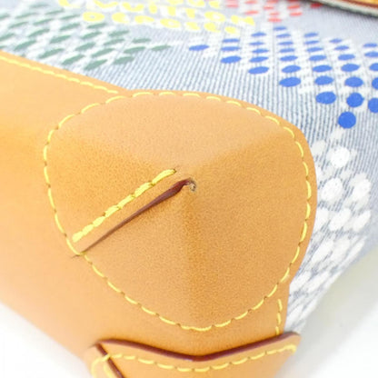 ルイヴィトン LV バースト ダミエ デニム ショルダー バッグ