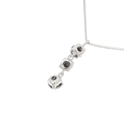 K10ホワイトゴールド ダイヤモンド ネックレス