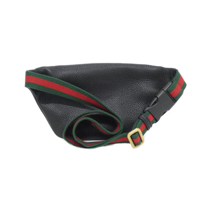 グッチ GUCCI PRINT レザーウエストバッグ