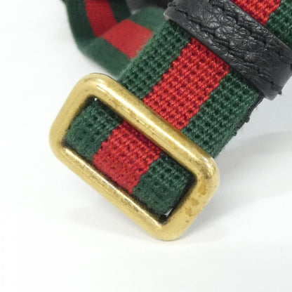 グッチ GUCCI PRINT レザーウエストバッグ