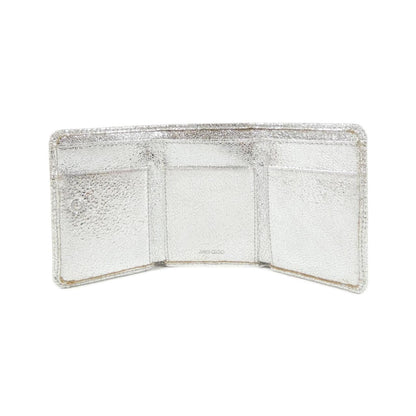 ジミー チュウ NEMOOGGM グリッター レザー ウォレット