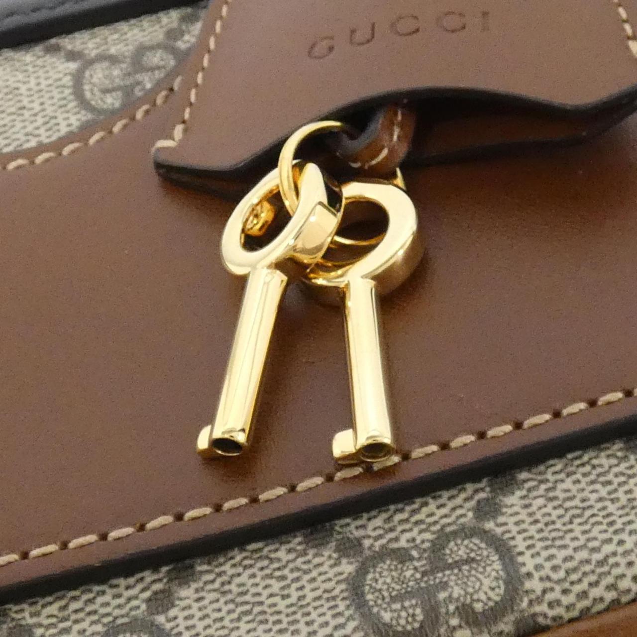 グッチ PADLOCK GGスプリームキャンバス ショルダーバッグ