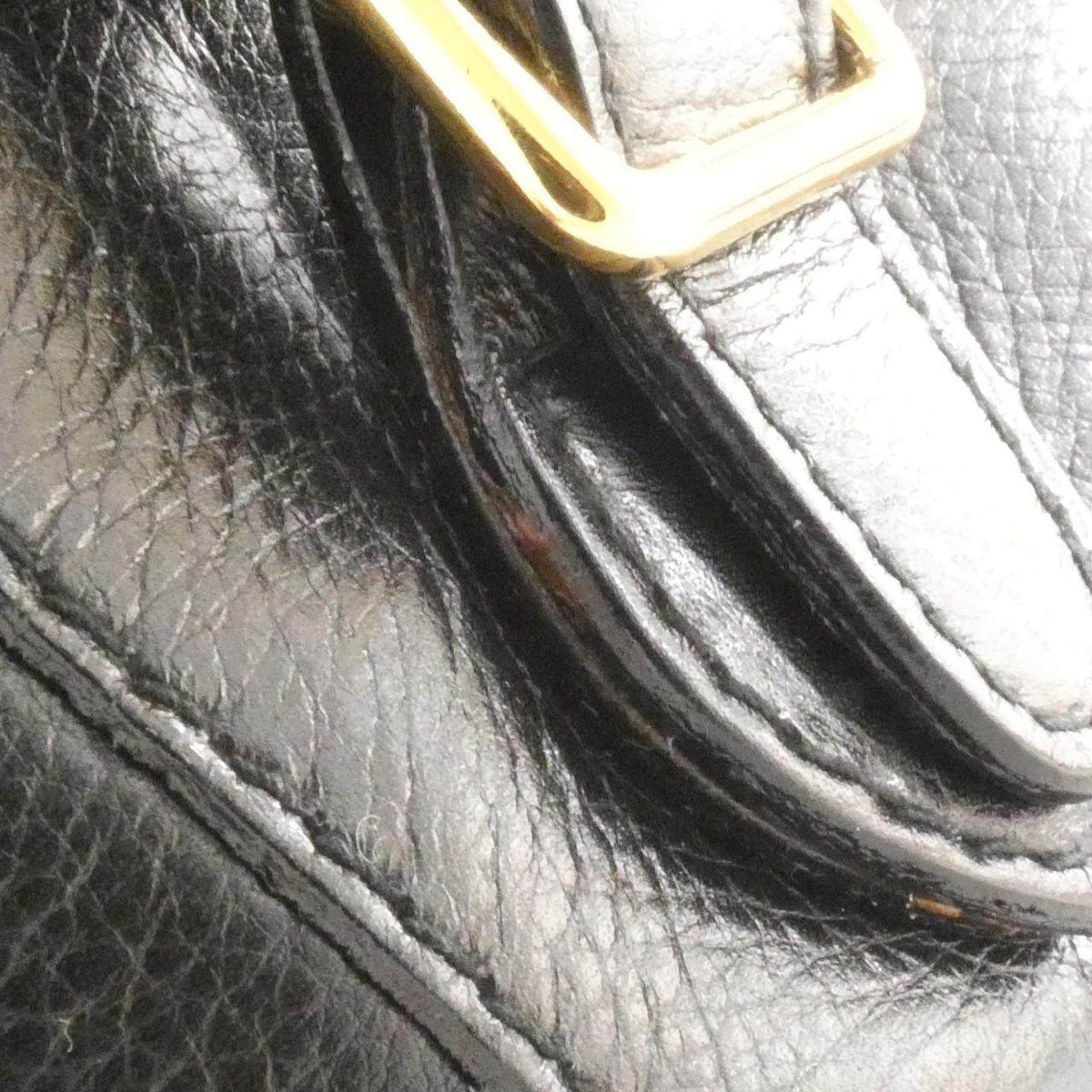 グッチ レザーリュックサック