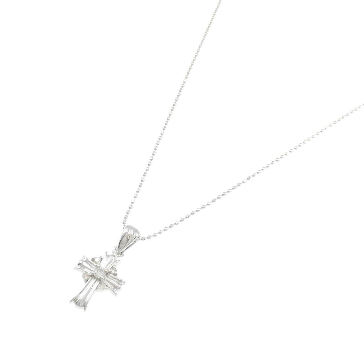 Au750 ダイヤモンド クロス ネックレス