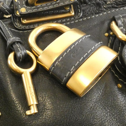 クロエ パディントン カウ ハンドバッグ