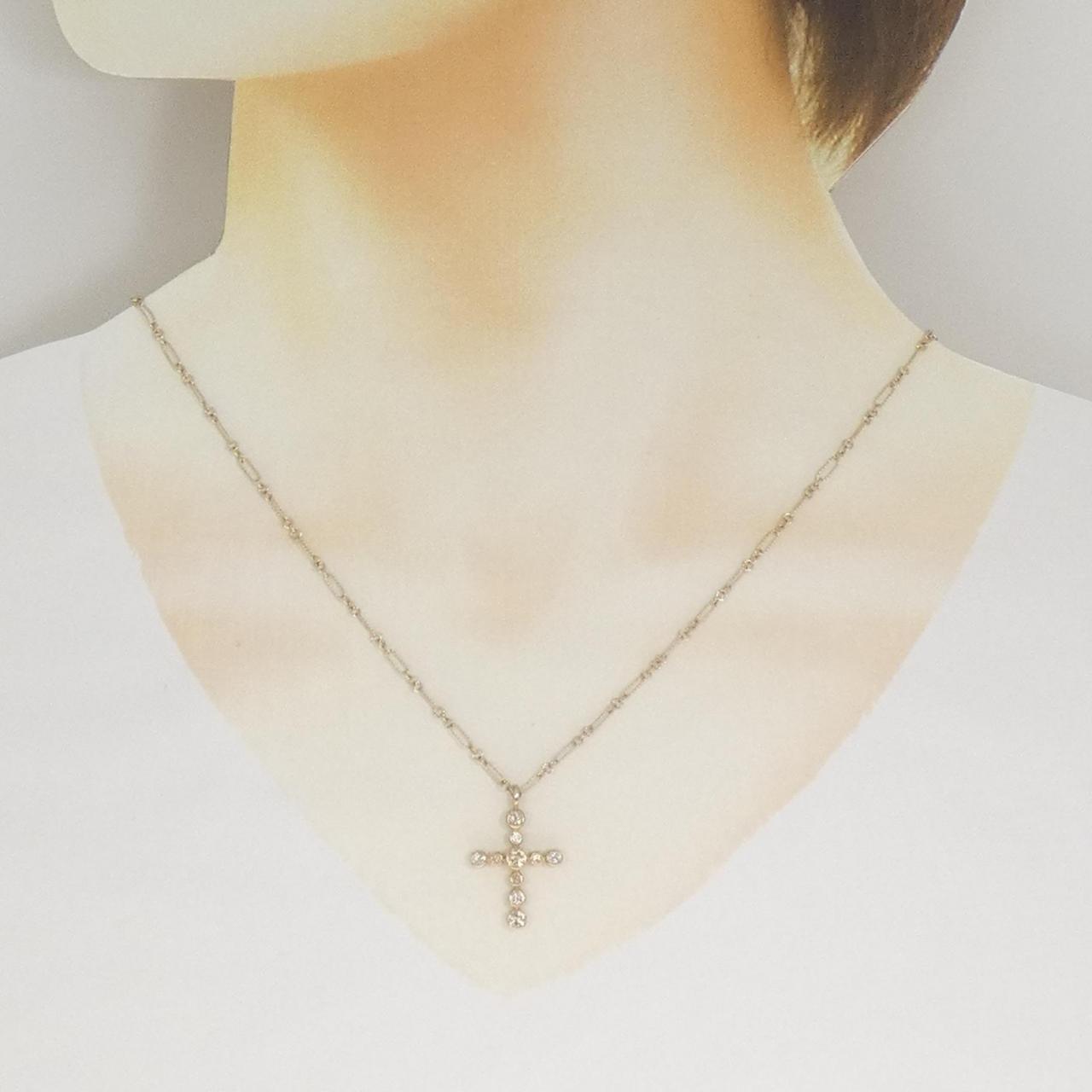 カシケイ Au750ダイヤモンドネックレス