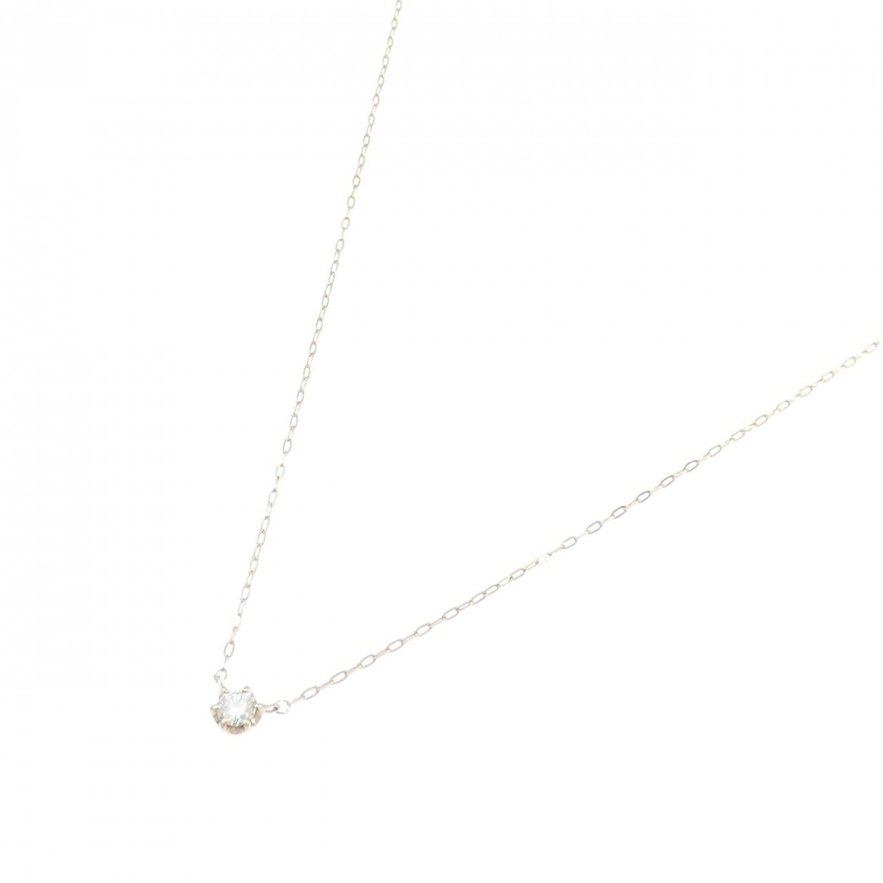 ヨンドシー Au750 ダイヤモンドネックレス