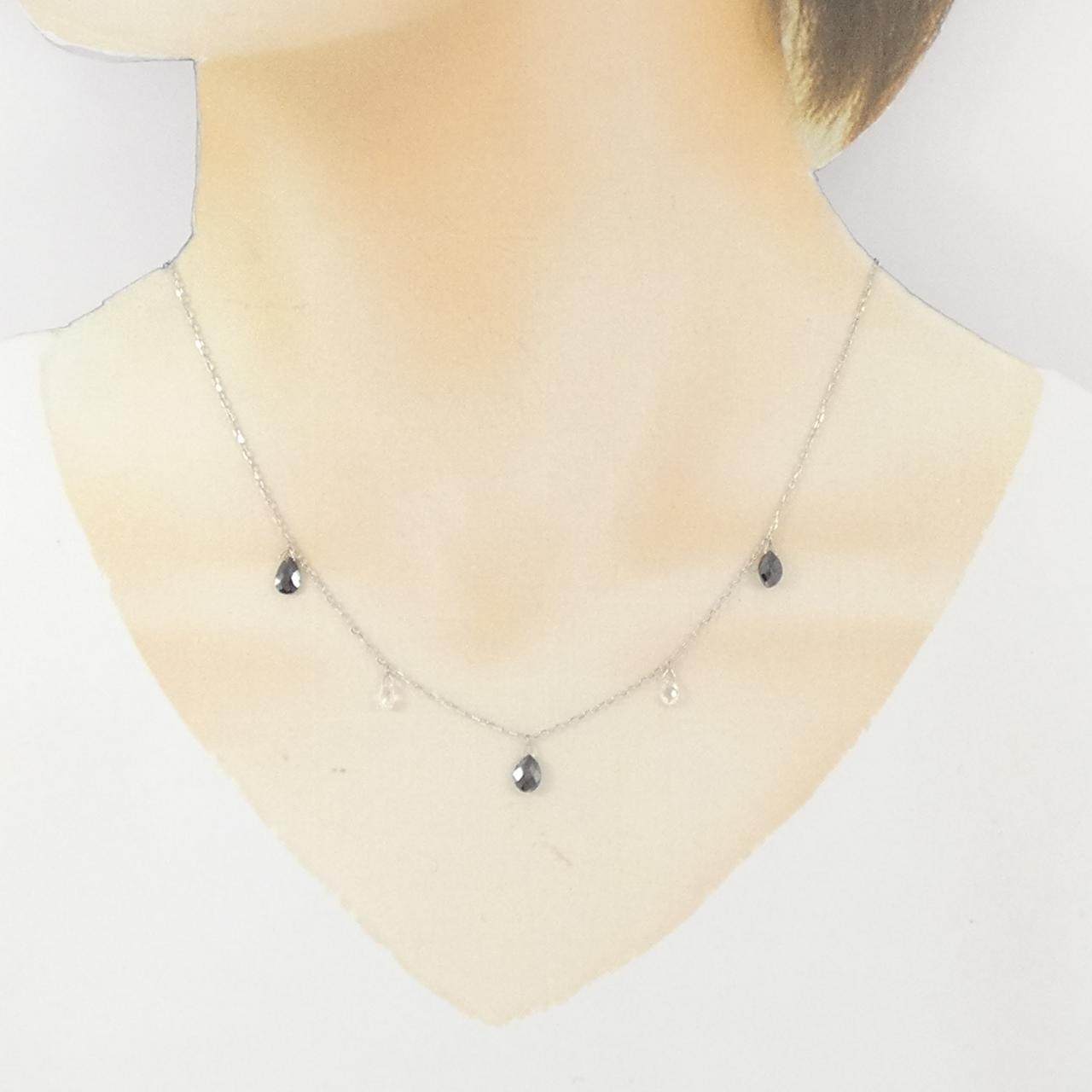 Au750ダイヤモンドネックレス