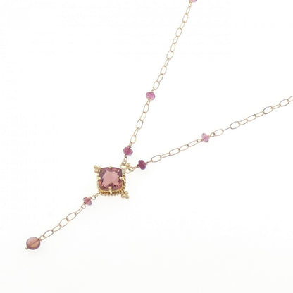 Au750トルマリンネックレス