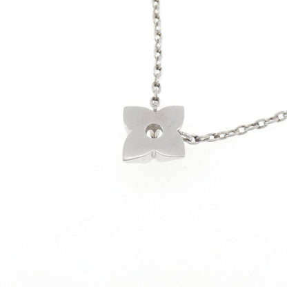 Pt850 flower diamond necklace