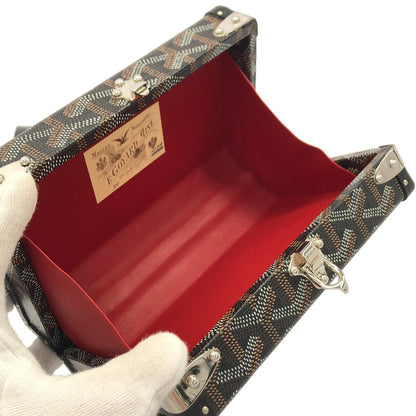 ゴヤール ミノディエール コーティングキャンバス カウ ショルダーバッグ