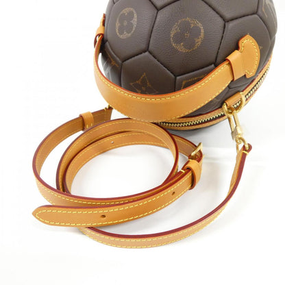 ルイヴィトン モノグラム レザー サッカーボールバッグ