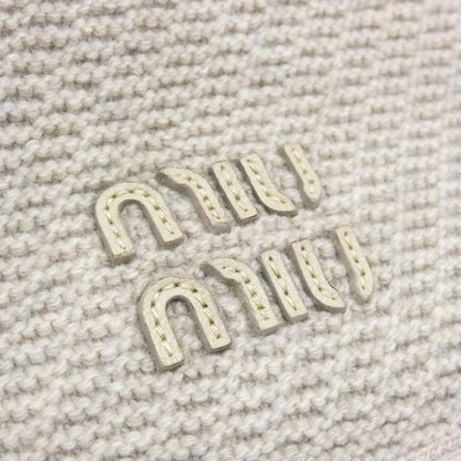 ミュウミュウ WOOL CASHMERE ショルダーバッグ