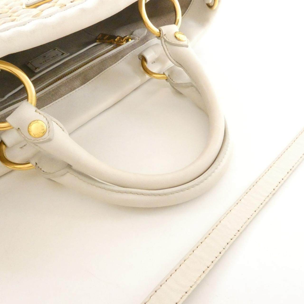 プラダ PAGLIA CUOIO トートバッグ