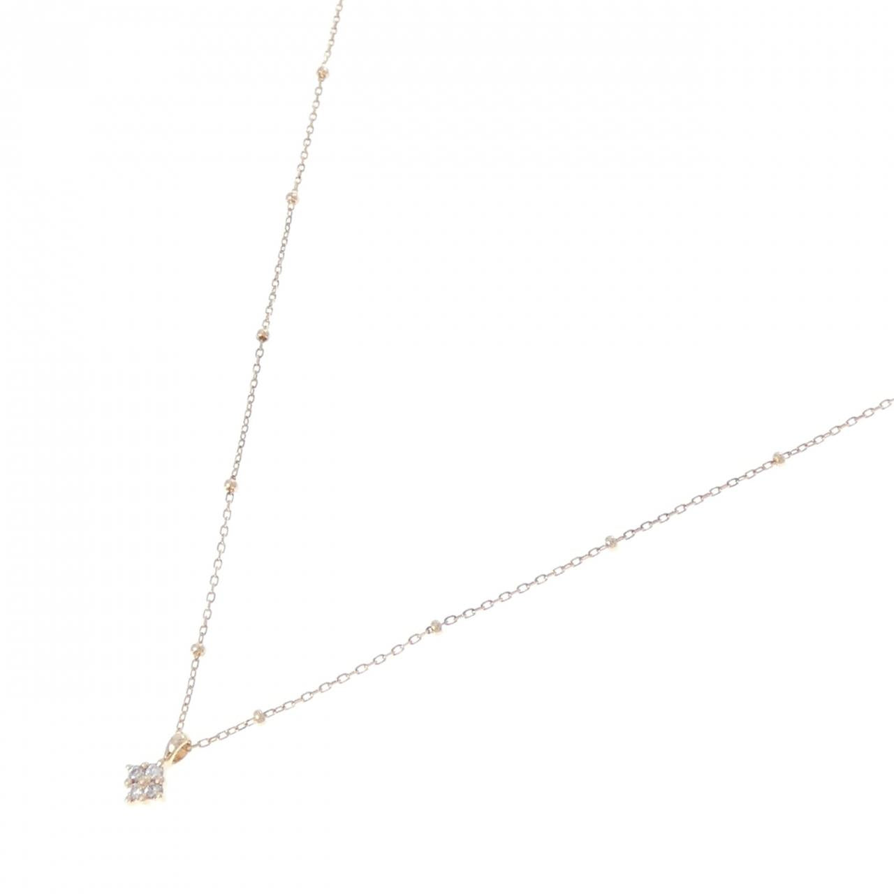ヨンドシー K10 ダイヤモンドネックレス
